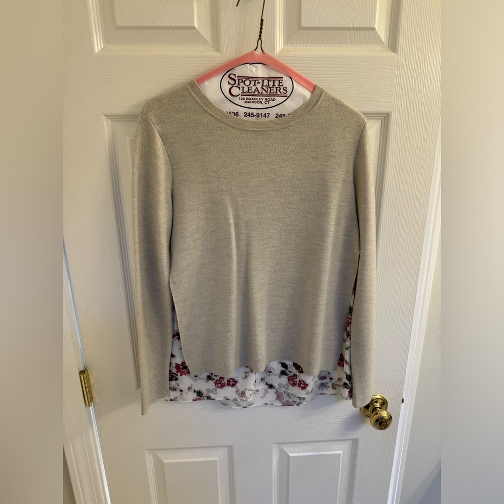 Club Monaco side slit crew neck sweater- excellent condition